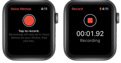 Apple Watch Voice Memos