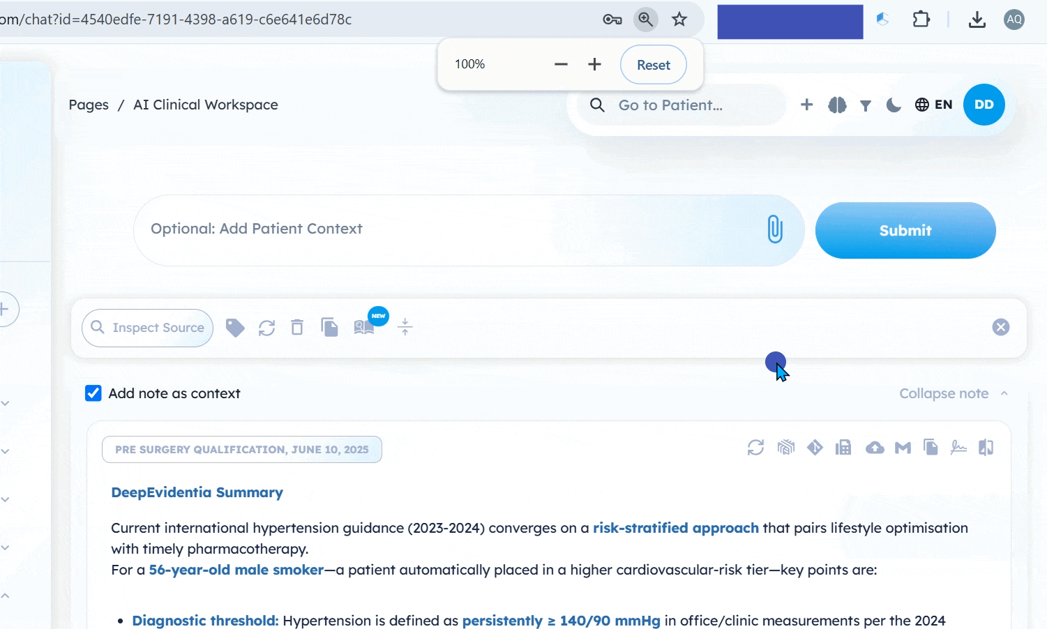 E-signature workflow