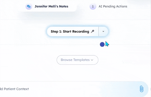 Telehealth audio toggle